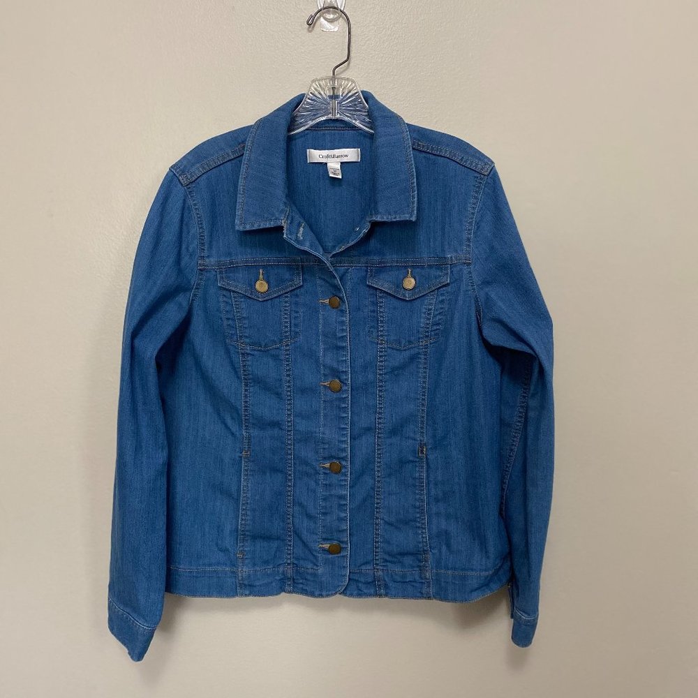 Croft & Barrow stretch Jean Jacket